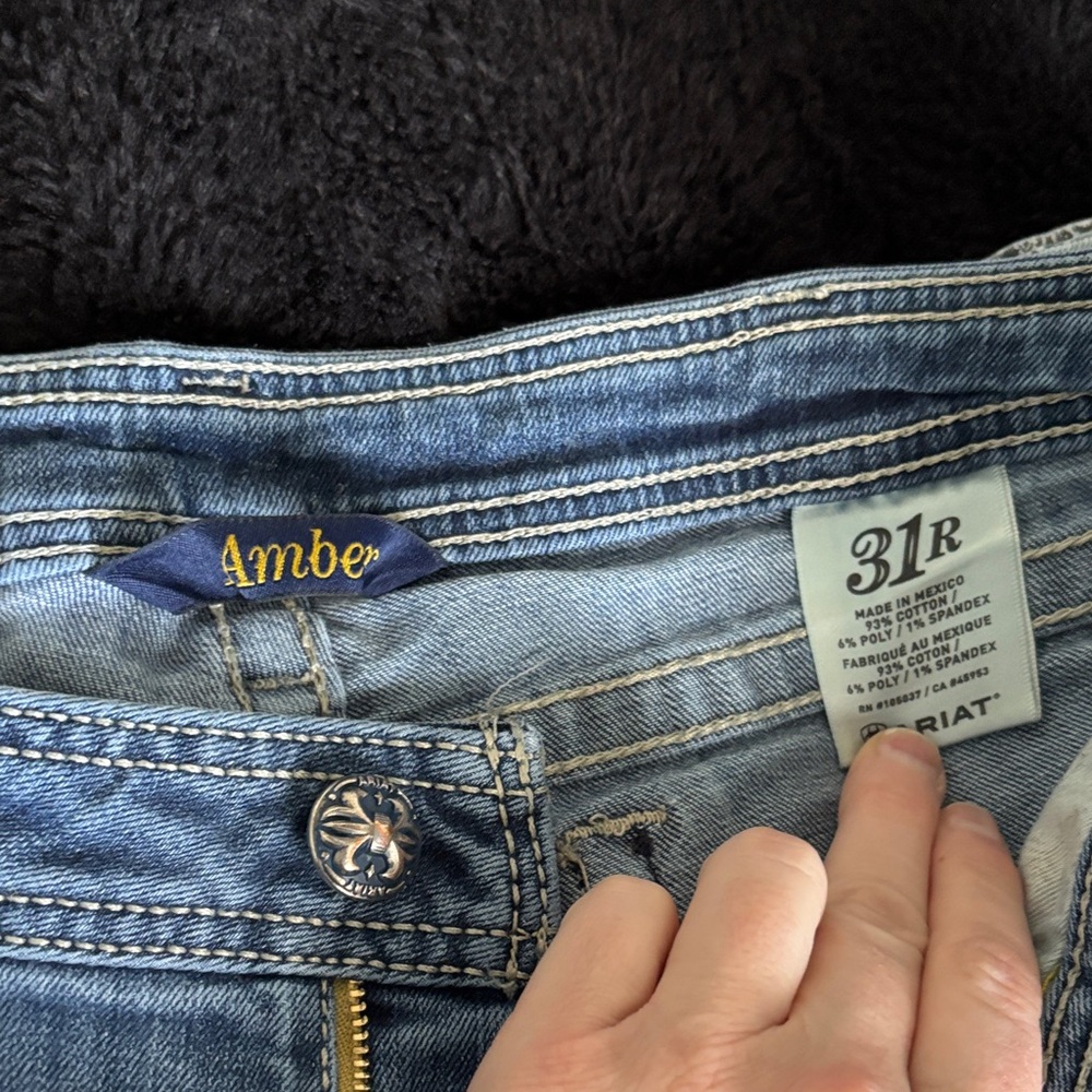 Ariat Women's Classic Blue Straight Leg Jeans